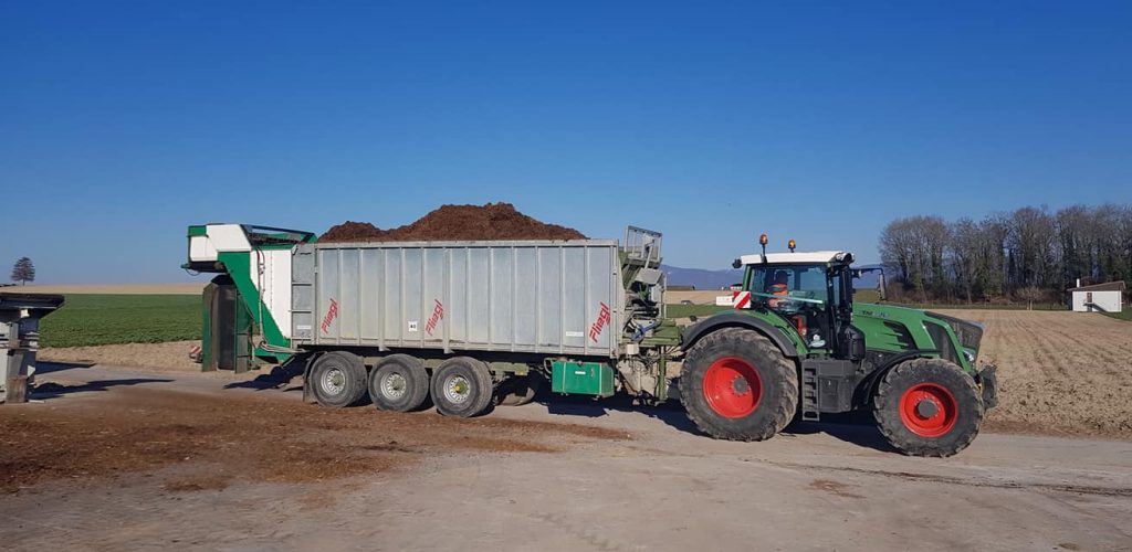 Péchau composting plant